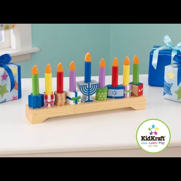KidKraft Children’s Play Menorah - Picture 2 of 6